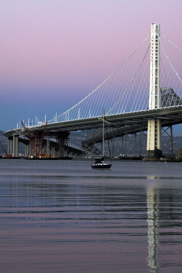 New section of the Bay bridge